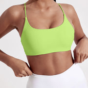 Solid Color Fitness Yoga Bra