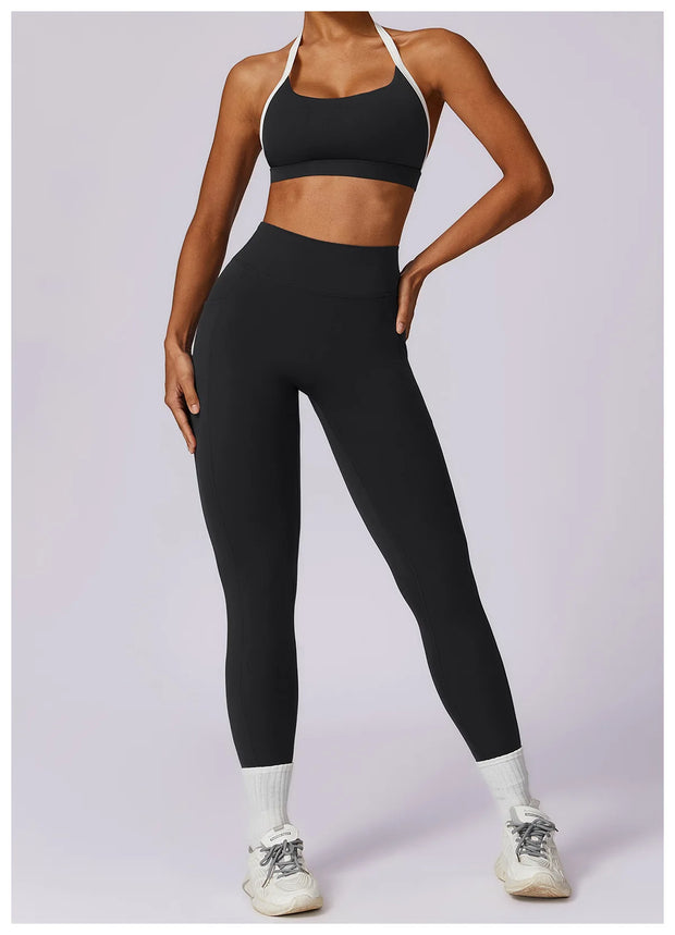 Long Sleeve Push-Up Sports Set
