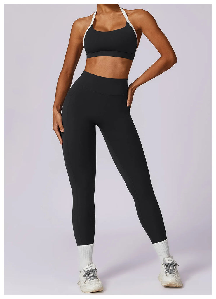 Long Sleeve Push-Up Sports Set