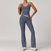 2PCS Nude Yoga Workout Set