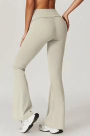 Women's High Waist Flare Leggings