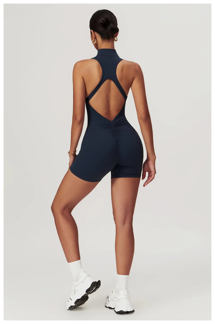 Sexy Backless Scrunch Butt Jumpsuit
