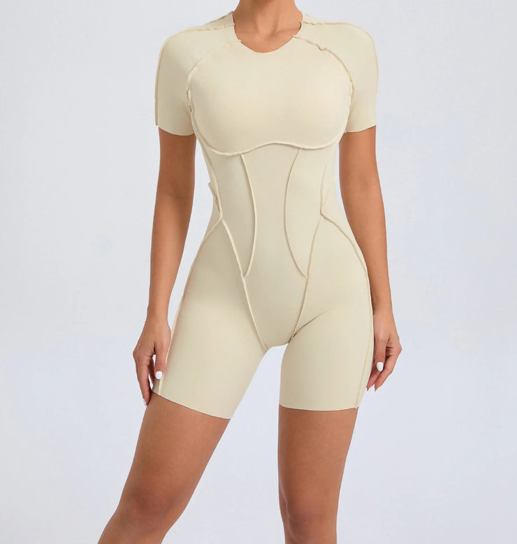 Women’s Long Sleeve Workout Jumpsuit