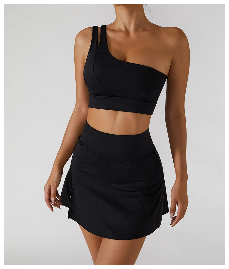 Sexy Skirt Yoga Set
