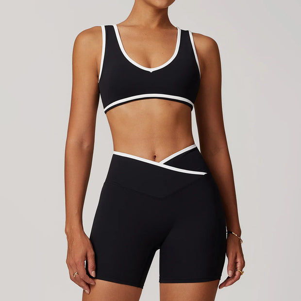 2PCS Nude Yoga Workout Set