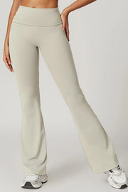 Women's High Waist Flare Leggings