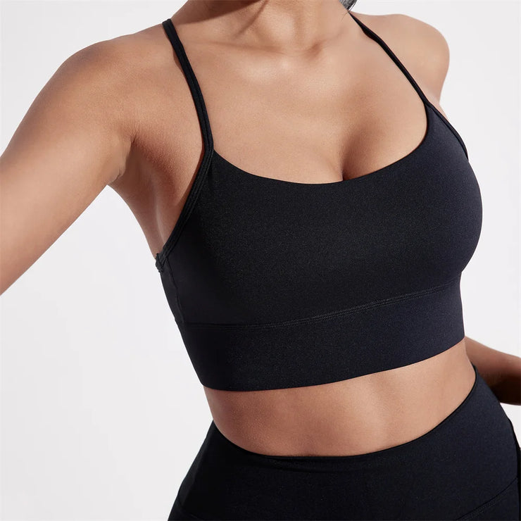 Women’s Y-Shape Sports Bra Top