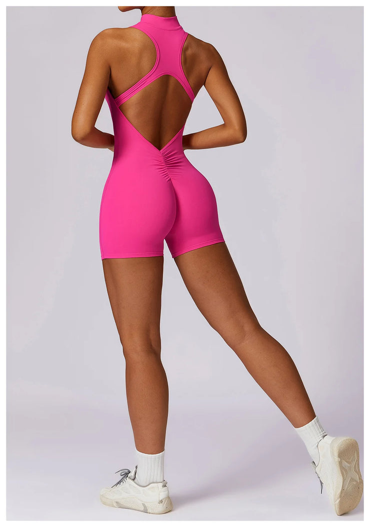 Sexy Backless Scrunch Butt Jumpsuit
