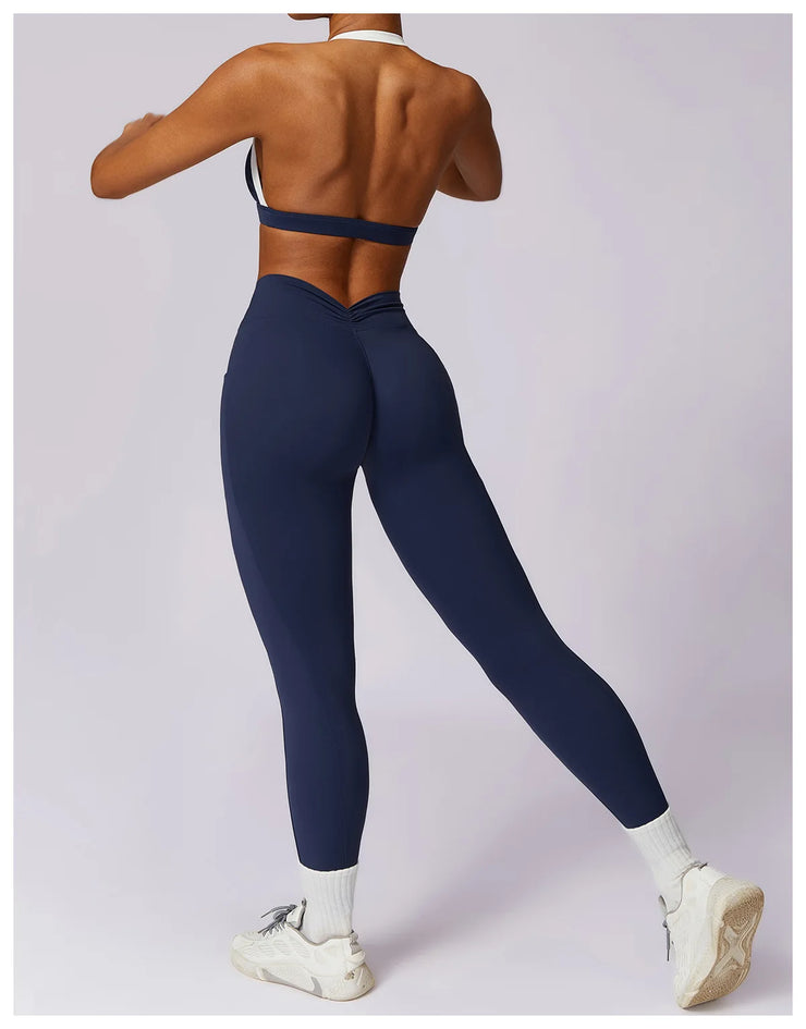 Long Sleeve Push-Up Sports Set