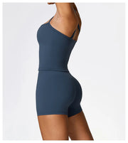 Sports Vest Women Gym Set
