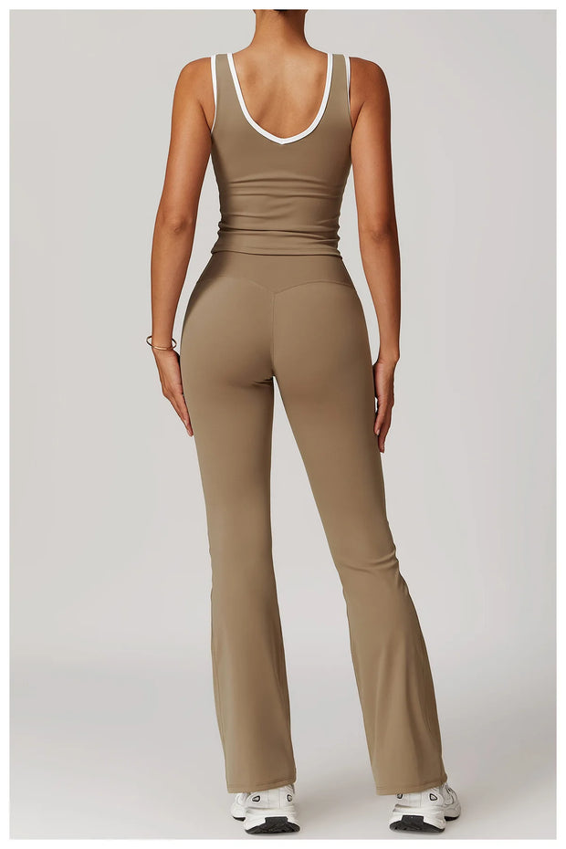 2PCS Nude Yoga Workout Set