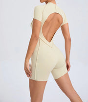 Women’s Long Sleeve Workout Jumpsuit