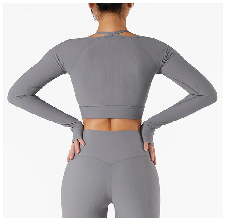 Women’s Seamless Long Sleeve Shirt