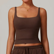 Women’s Elastic Fitness Yoga Crop