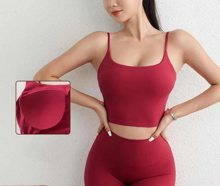 Backless Yoga Fitness Tank Top