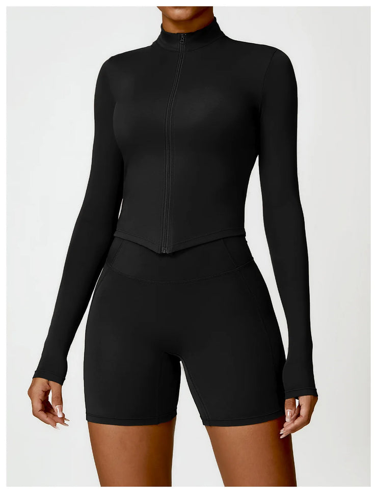 Top of the gym long sleeve yoga top