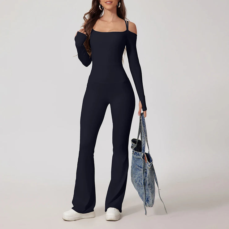 BOLD Yoga Flared Jumpsuit Women&