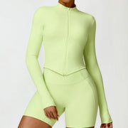 Top of the gym long sleeve yoga top