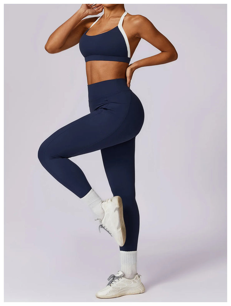 Long Sleeve Push-Up Sports Set