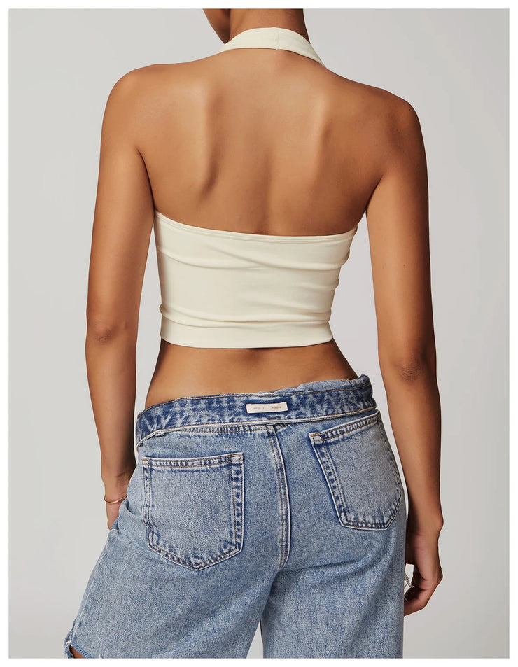 Seamless Push Up Sports Bra