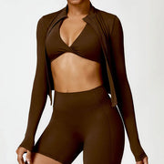 Zipper Workout Jacket Yoga Top