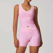 2PCS Nude Yoga Workout Set