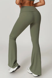 Women's High Waist Flare Leggings