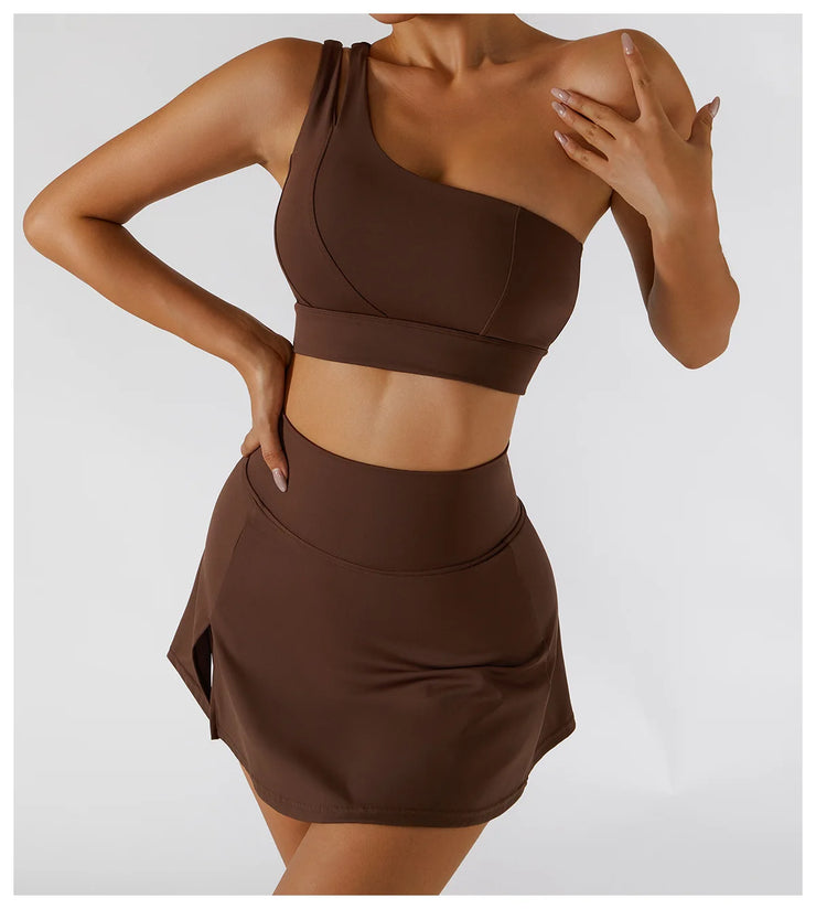 Sexy Skirt Yoga Set