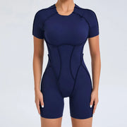 Women’s Long Sleeve Workout Jumpsuit