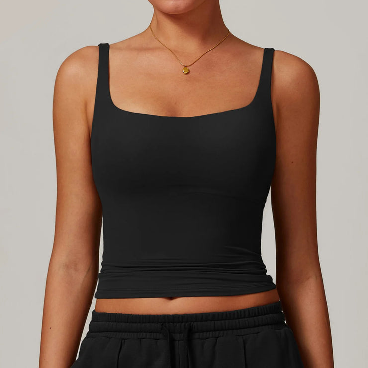Women’s Elastic Fitness Yoga Crop