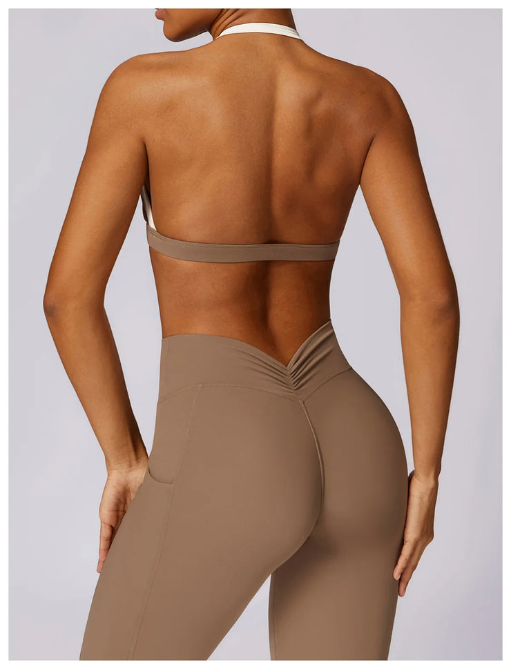 Long Sleeve Push-Up Sports Set