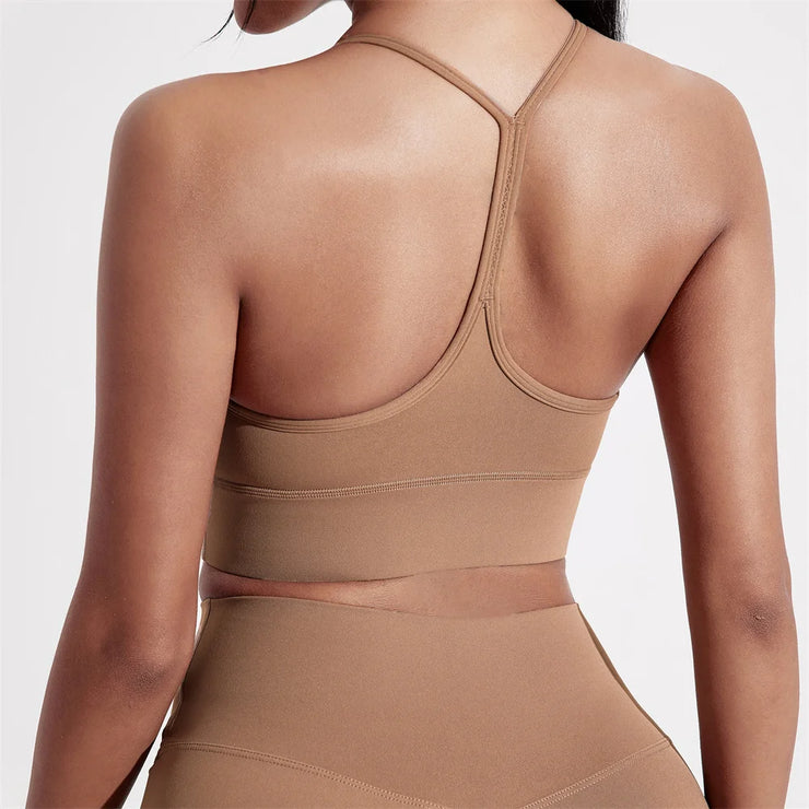 Women’s Y-Shape Sports Bra Top