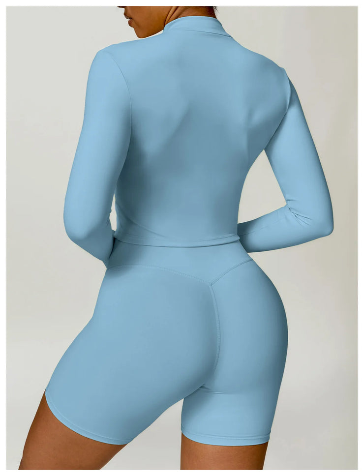 Top of the gym long sleeve yoga top