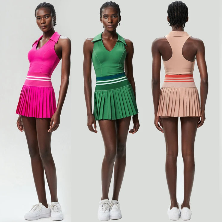 Calabasas Tennis Yoga Set