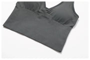 Seamless Push Up Sports Bra