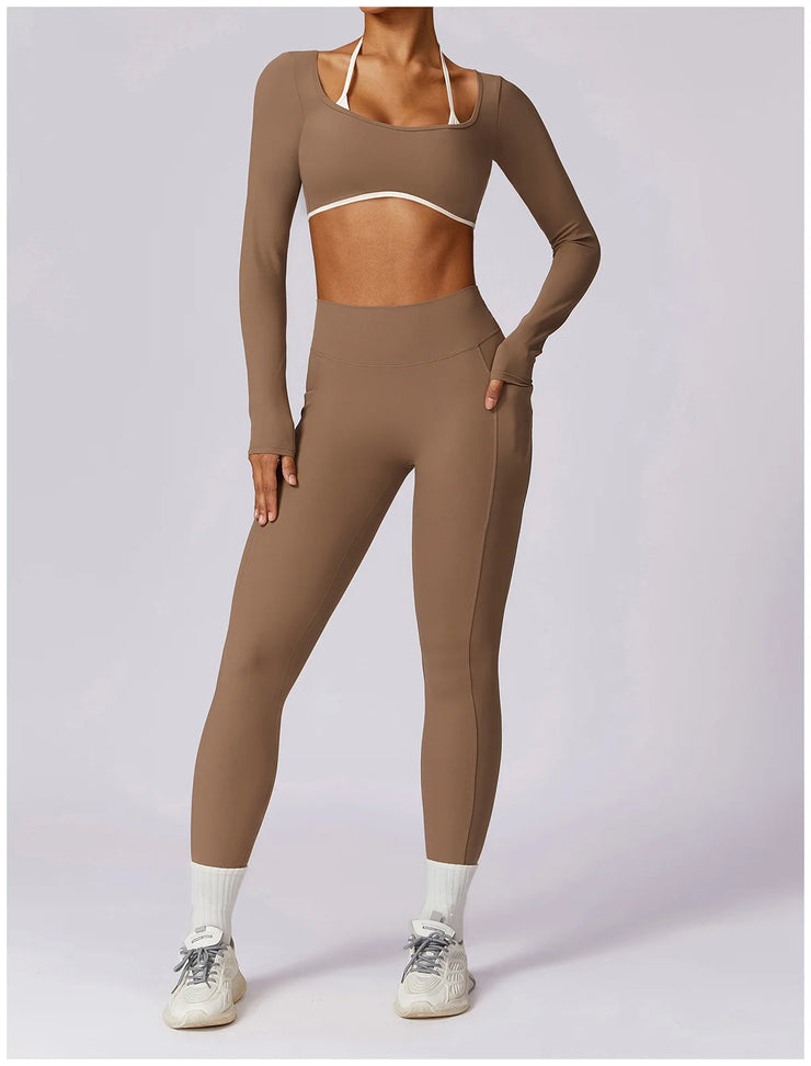 Yoga Tracksuit Workout Set