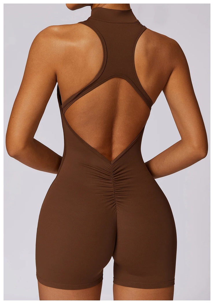 Sexy Backless Scrunch Butt Jumpsuit