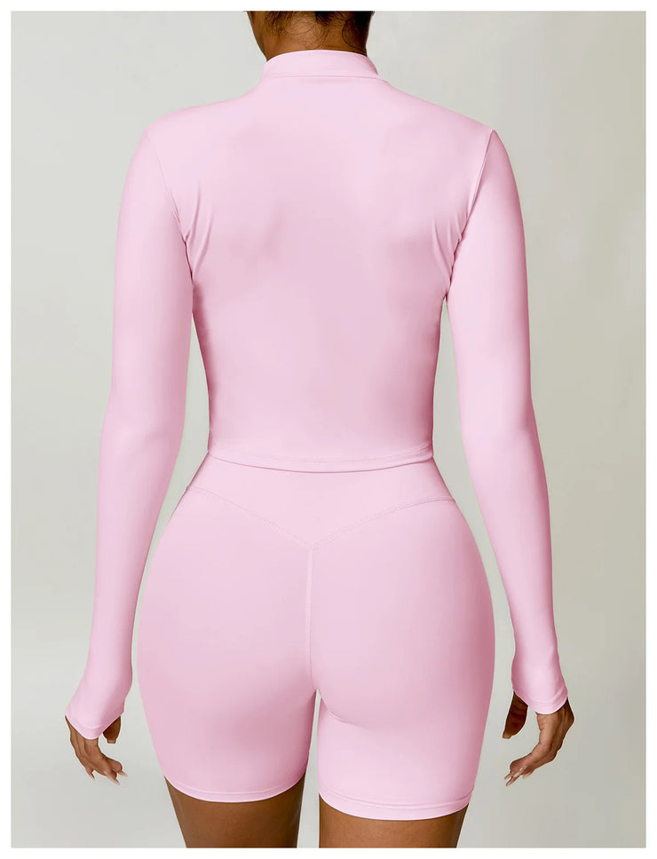 Top of the gym long sleeve yoga top