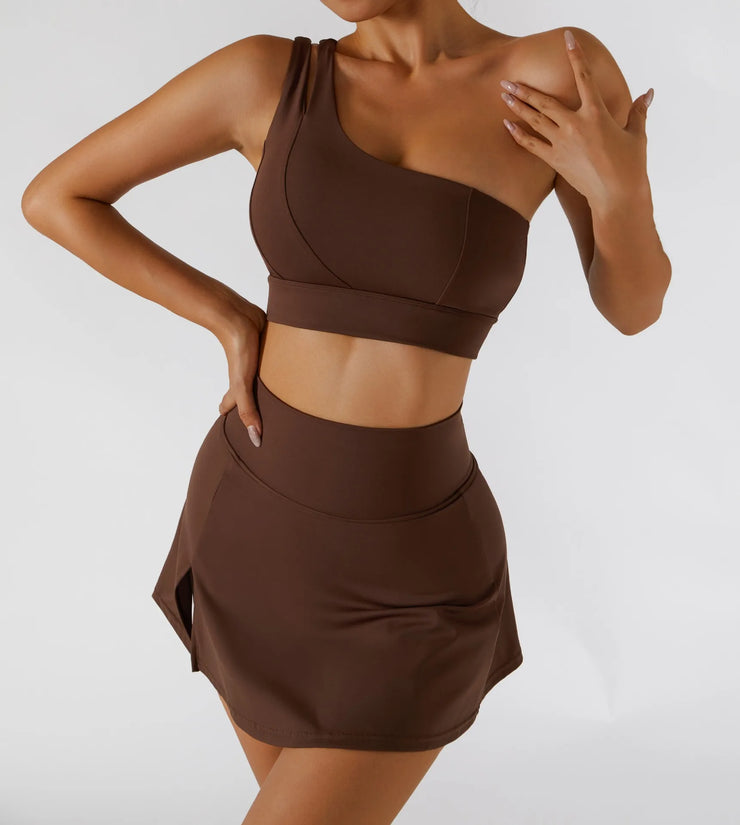 Sexy Skirt Yoga Set