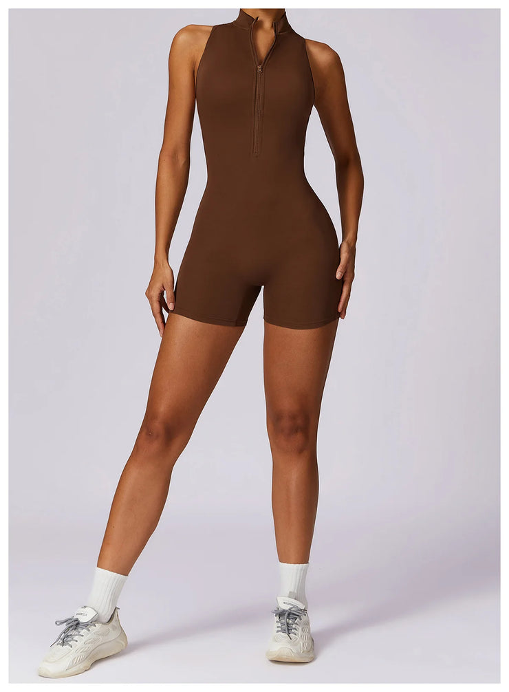 Women’s V-Back Scrunch Sports Jumpsuit