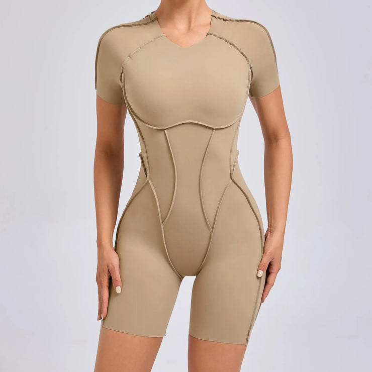 Women’s Long Sleeve Workout Jumpsuit