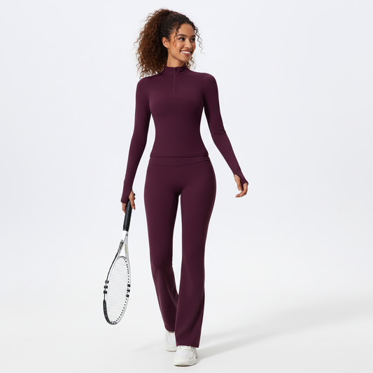 Plum Zip Set